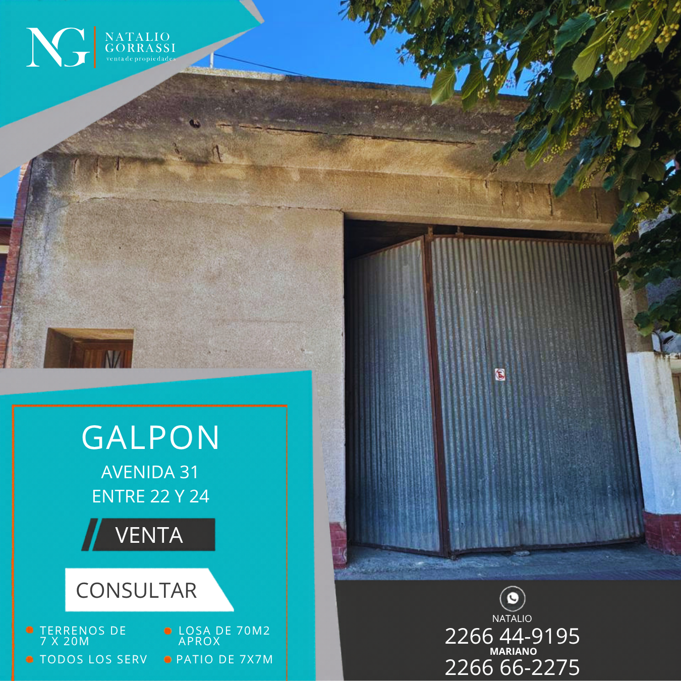 Galpon en Venta en Av 31 e/ calles 22 y 24
