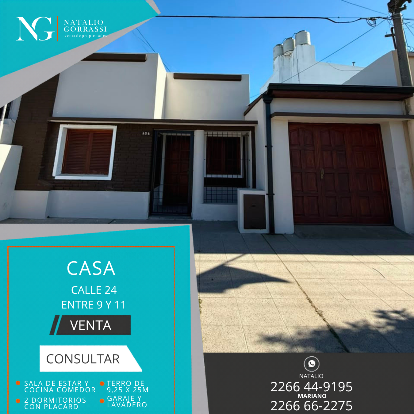 Casa en Venta en Calle 24 e/ 9 y 11