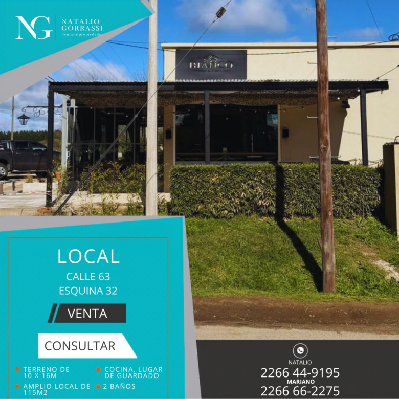 Local Comercial en Venta en Calle 63 esq Av 32