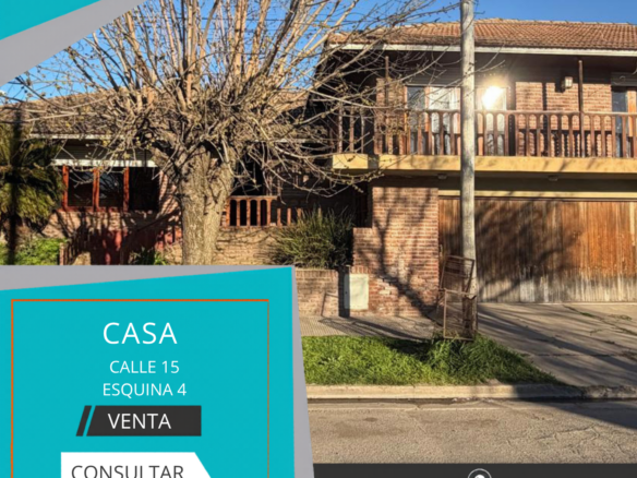 Casa en Venta en Calle 15 esq 4