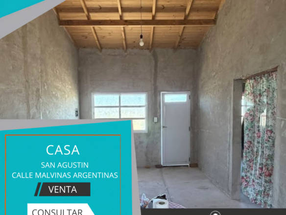 Casa a Terminar en Venta en San Agustin