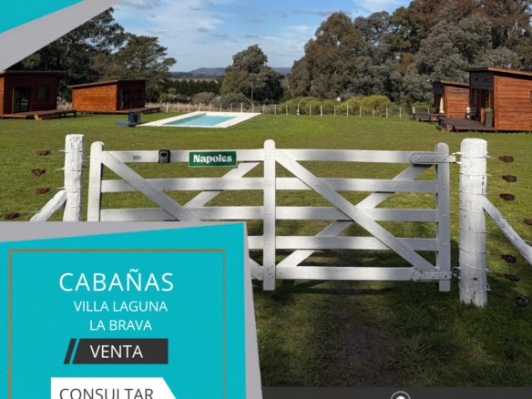 Cabañas en Venta en Villa Laguna La Brava