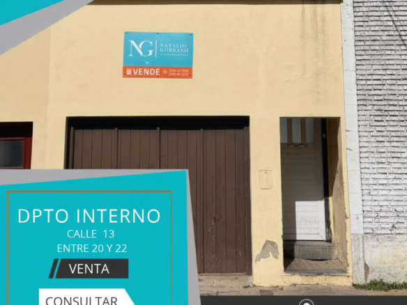 Departamento Interno a Reciclar en Venta en Calle 13 e/ 20 y 22