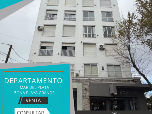Departamento en Venta en Playa Grande