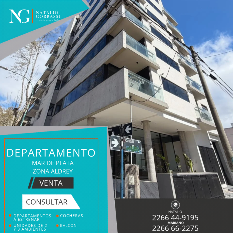 Departamentos en Venta en Mar del Plata – Zona Aldrey