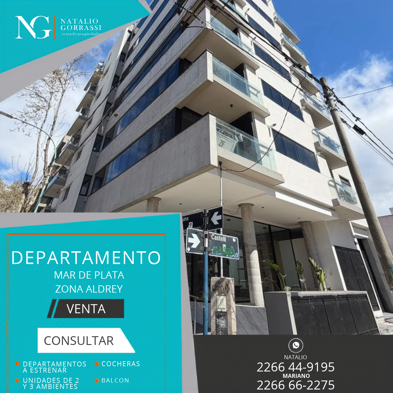 Departamentos en Venta en Mar del Plata – Zona Aldrey