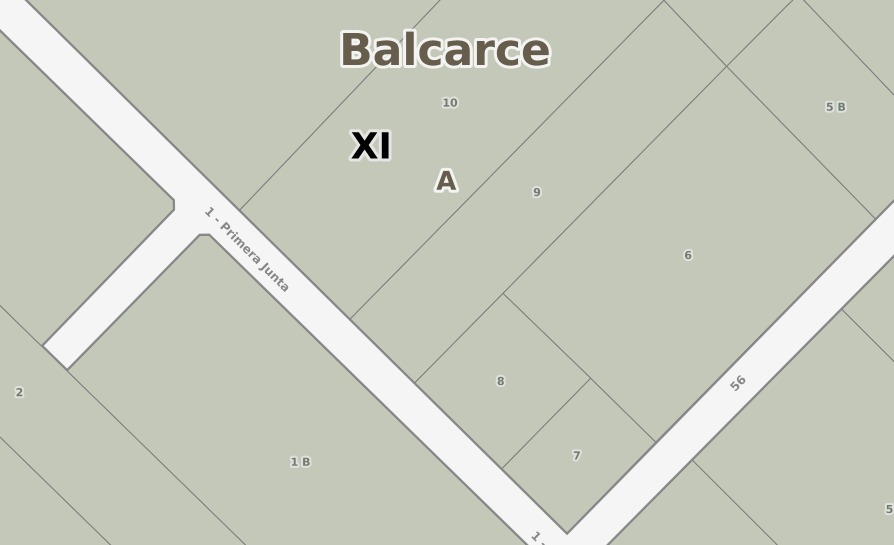 Terrenos en Venta en Calle 1 esq 56