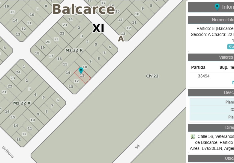 Terreno en Venta en Barrio “Las Acacias” – calle 54 e/ 15 y 13