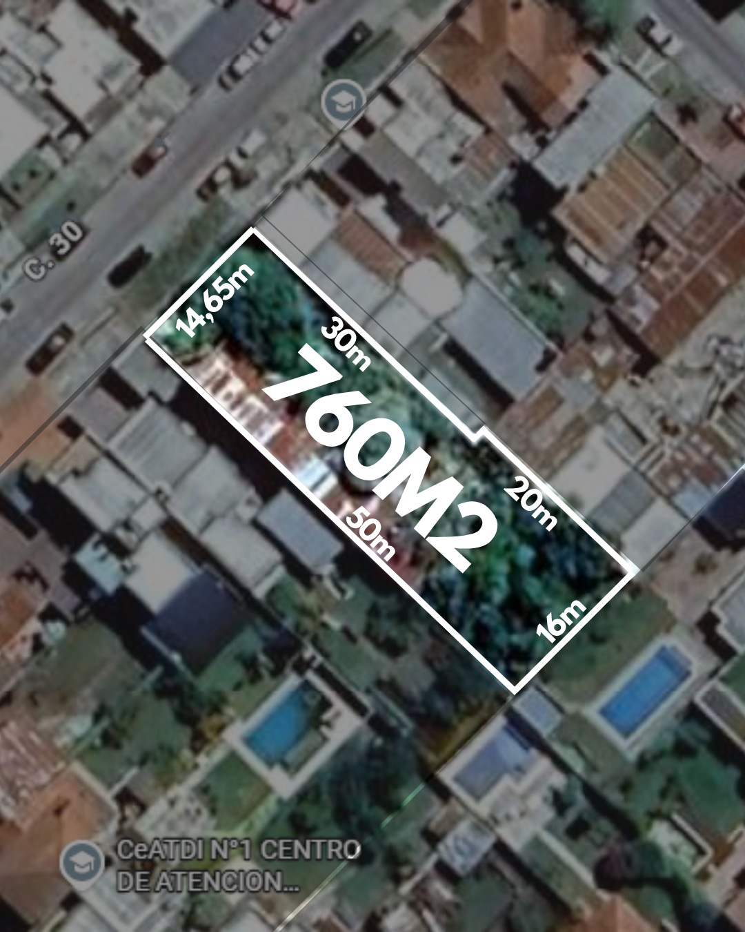 Terreno en Venta en Calle 30 e/ 21 y 23